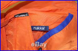 Mens RUKKA Finland Jacket Vintage Insulate THERMOLITE Orange. Size S. M/L EUROPE