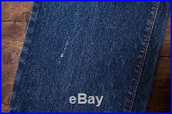 Mens Vintage 1970s Levis 501 Selvedge Stonewash Blue Jeans 32 X 30 R5004
