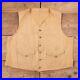 Mens Vintage Filson 1940s Washed Duck Tin Cloth Hunting Vest Large 42 XR 9737