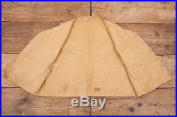 Mens Vintage Filson 1940s Washed Duck Tin Cloth Hunting Vest Large 42 XR 9737