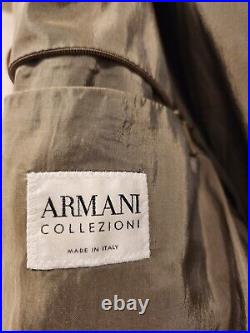 Mens Vintage Giorgio Armani Le Collezioni Med Weight Overcoat 44R 54EU MINT