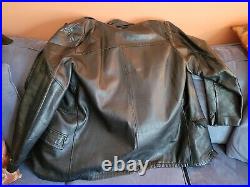 Mens vintage cooper leather jacket