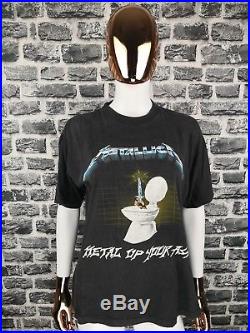 Metallica 80s Vintage T-Shirt Metal Up Your Ass / Very Rare Tee/ Slayer/ Sodom