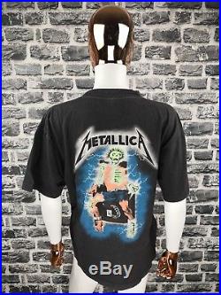 Metallica 80s Vintage T-Shirt Metal Up Your Ass / Very Rare Tee/ Slayer/ Sodom