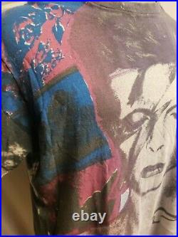 Mosquitohead Vintage David Bowie Single Stitch Hanes USA Rap Tee Men's XL