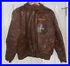 NAMED OFFICER WW2 Type A-2 Rough Wear Bomber Jacket Mens 40