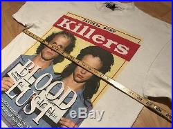 NATURAL BORN KILLERS 1994 NIN RAGE AGAINST THE MACHINE XL shirt vtg promo rock