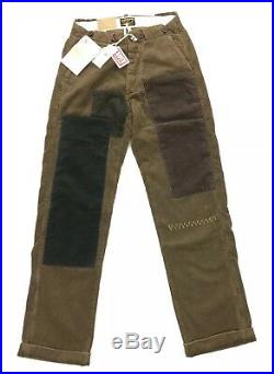 NEW Levi's Vintage Clothing LVC 1920's Corduroy Patch Pants Trousers Mens Sz 29