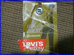 NEW VINTAGE 1970's LEVI'S STA-PREST SLACKS PANTS USA MEN'S 32x34