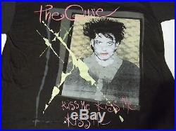 NOS New THE CURE Kiss Me 1987 87 Tour GENUINE Vtg Deadstock CONCERT Show T-SHIRT