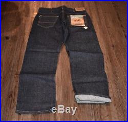 NOS VTG Penneys Foremost Western Sanforized Selvedge Blue Denim Jeans 31x30