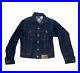 NOS Vintage 1960-70s Lee Terex GM Green Stitch Union USA 42 L Denim Jacket coat
