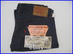 NWT DEADSTOCK Vintage Levi's 501 Redline Jeans Size 34 X 34