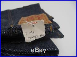 NWT DEADSTOCK Vintage Levi's 501 Redline Jeans Size 34 X 34