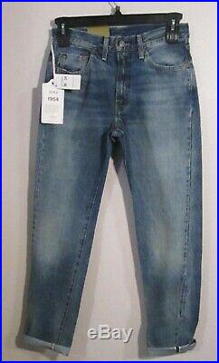 NWT Levis Vintage Clothing Mens 1954 501 Jeans 30x34 Medium Wash MSRP$278