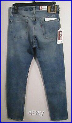 NWT Levis Vintage Clothing Mens 1954 501 Jeans 32x34 Medium Wash MSRP$278