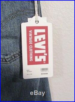 NWT Levis Vintage Clothing Mens 1954 501 Jeans 36x32 Medium Wash MSRP$278