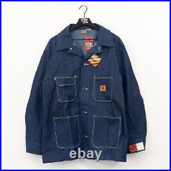 NWT Vintage 70s Wrangler Big Ben Denim Work Coat Jacket Size 46