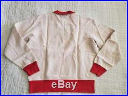 New Mens M L Levi's Vintage Clothing LVC 1950s Rocket City Half Zip Sweatshirt