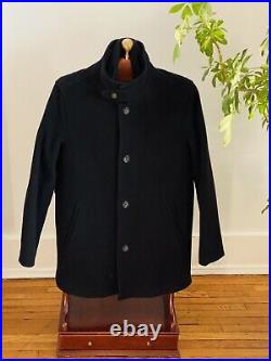 Niccolini Elegante Black Car Coat New. Size S