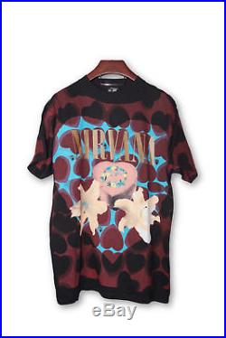 Nirvana Kurt Cobain Heart Shaped Box Vintage DS T-Shirt Sz XL