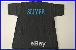Nirvana T-shirt Sliver Vintage 90s Tee Shirt black XL X-Large great condition