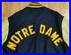Notre Dame Lettermans Jacket Vintage (Med) Custom Award Jacket by Kaye Bros