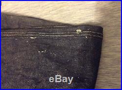 Original 1930s Vintage US ARMY Denim Jeans Overalls Button Fly Dated 1934