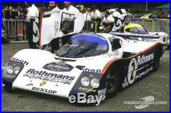 Original 1985 Rothmans Porsche 962 Pit Crew Shirt Vintage Le Mans