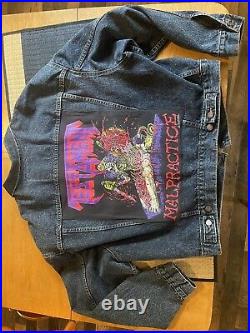 Original 1990 Testament Shirt Sewn On OG 1990 Levi Jean Jacket