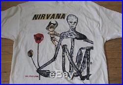 Original 1990s Nirvana Incesticide tee shirt, Vintage Rock T