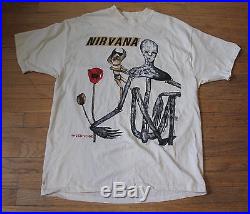 Original 1990s Nirvana Incesticide tee shirt, Vintage Rock T