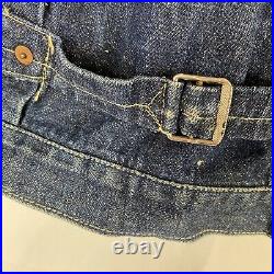 Original 1st Model 1928 Levis Buckle Back Denim Jacket