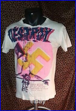 Original DESTROY T-Shirt 1978 (Punk, Sex Pistols, Vivienne Westwood) VERY RARE