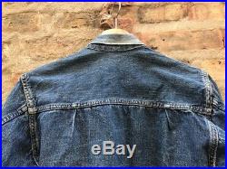 Original Vintage 1940 Levis Big E 506 XX Jacket Type 1 Pocket Buckle Back