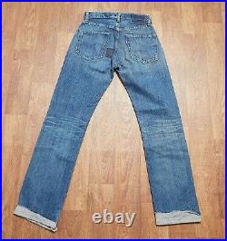 Original Vintage Levi Big E Blue Mens Jeans 28W 32L Vintage Clothing