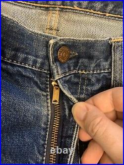 Original Vintage Levi's 505-0217 Big E Redline Selvedge Denim Jeans 33 32 36 K
