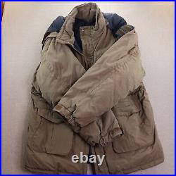 Outdoor Adventures Winter Coat Vintage XXL Military Green Hunters Jacket