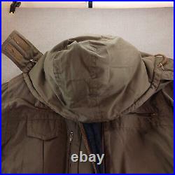 Outdoor Adventures Winter Coat Vintage XXL Military Green Hunters Jacket