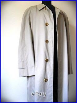 Overcoat Soprabito Raincoat by Aquascutum Top Vintage'80 England (A37)