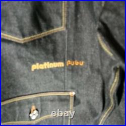Platinum Fubu Fat Albert Jean Jacket 90s Sz 1X Big and Tall