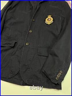 Polo Ralph Lauren Yatcht Club Tropical Crest Blazer Jacket Size Medium 40R