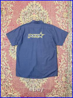 Pornstar Skate Clothing Vintage 90s Men's Big Logo Shirt Size L