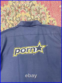 Pornstar Skate Clothing Vintage 90s Men's Big Logo Shirt Size L