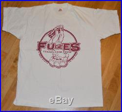 RARE 1994 THE FUGEES vtg rap hip-hop concert promo shirt XL Wyclef Lauryn Hill