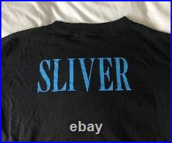 RARE Nirvana Original Vintage 1992 SLIVER T-shirt XL Great Condition! Wild Oats
