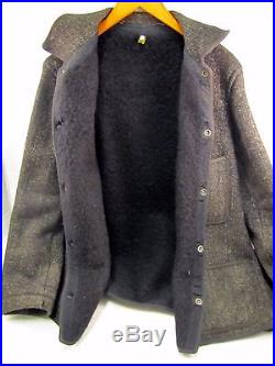 RARE True Vintage BROWNS BEACH JACKET Workwear Jacket SALT & PEPPER Early 20-30s
