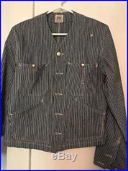 RARE Vintage 1930s 40s LEE Engineer Denim Work Jacket Coat
