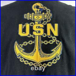 RARE Vintage Men's US Navy Recon US Services Brigade Jacket Large