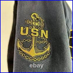 RARE Vintage Men's US Navy Recon US Services Brigade Jacket Large